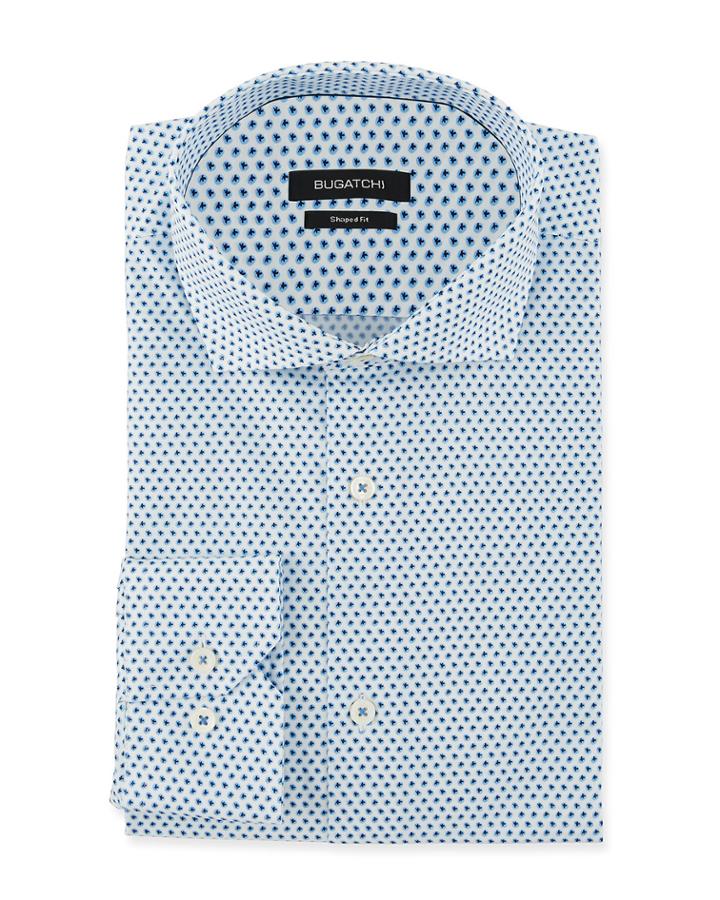 Men's Shaped-fit Printed Dress