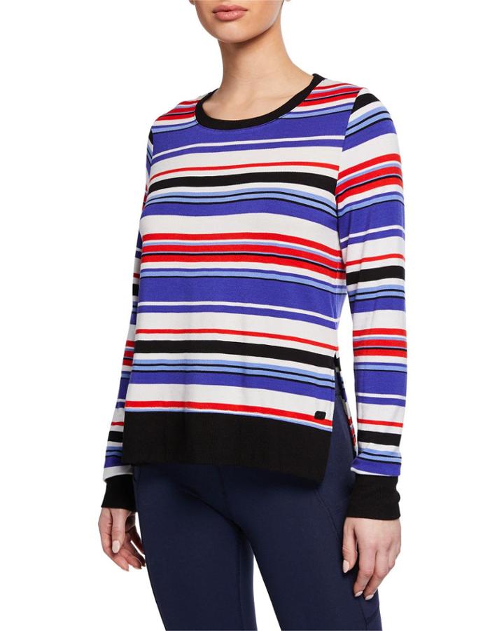 Peaceful Yoga Long-sleeve High-low Top