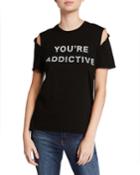 You're Addictive Shoulder-rip Tee