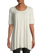 Silk Jersey Swing Tunic,