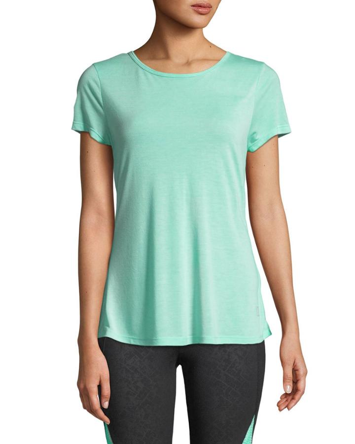 Charlotte Crisscross Jersey Tee