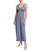 Braided-trim Sleeveless
