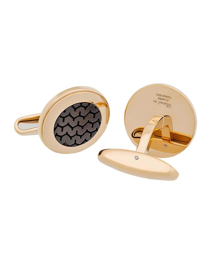 Mille Miglia 18k Rose Gold Cufflinks