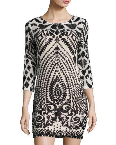 Stairway To Heaven Sequined Dress,