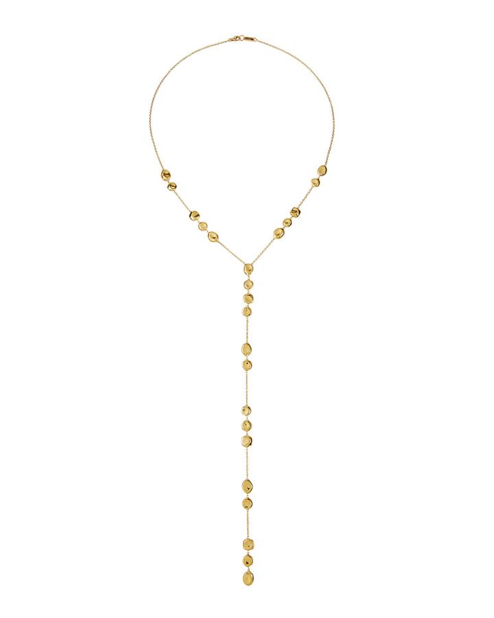 18k Onda Long Y-necklace