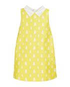 Lola Kitten Print Sleeveless Dress,