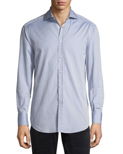Pinpoint Cotton Sport Shirt,