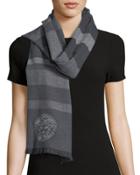 Horizontal Striped Wool