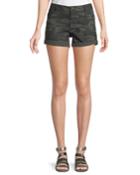 Faded Camouflage Denim