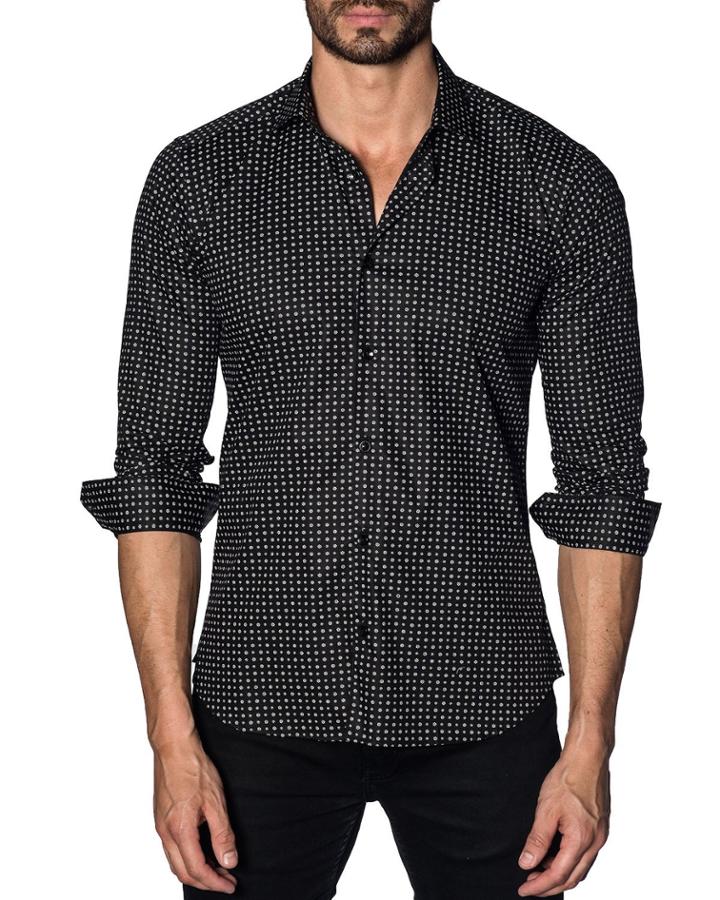 Men's Semi-fitted Dotted