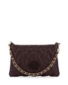 Vanille D Quilted Stud Leather