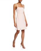 Darcie Square-neck Sleeveless Cocktail Dress