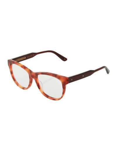 Two-tone Modified Cat Eye Optical Glasses
