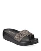 Woven Metallic Low-platform