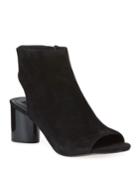 Gin Suede Ankle Open-toe