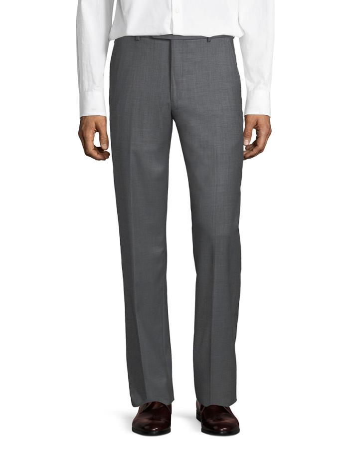 Men's Italian Wool Dress Pants