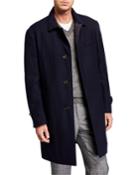 Men's Reversible Wool/cashmere Coat