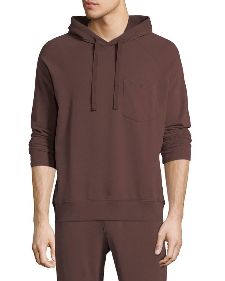 Men's Brushed Fleece Pullover Hoodie