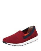 Breeze Knit Slip-on Loafer, Dark Red