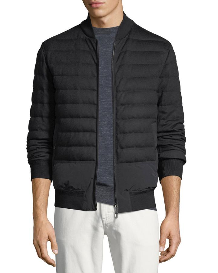 Quilted Down Field Jacket