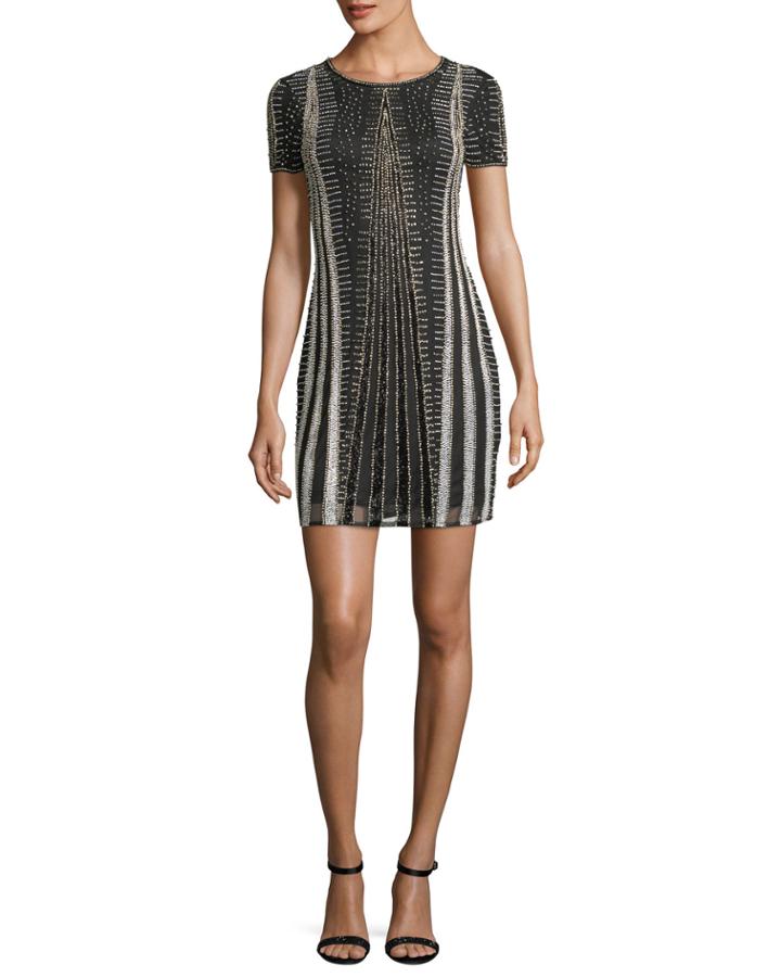 Alice Open-back Mini Cocktail Dress