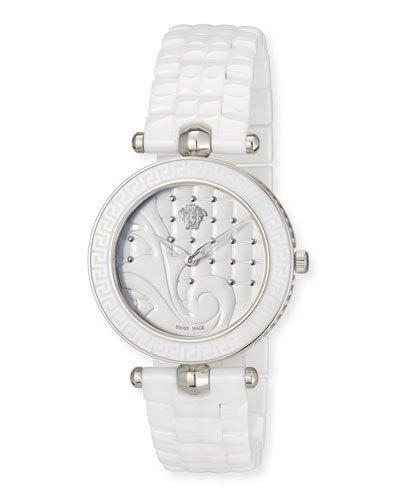 40mm Vanitas White Ceramic Watch