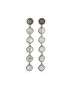 Aura 5-stone Mother-of-pearl Drop Earrings