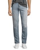 Tyler Distressed Slim-fit Jeans, Hawking