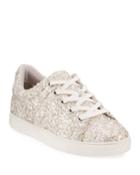 Trina Metallic Textured Lace-up