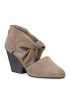 Margo Knotted Suede Wedge