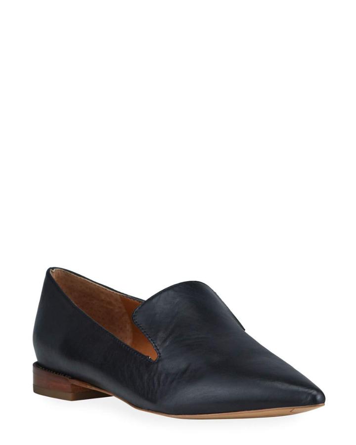Topaz Pointed Toe Leather
