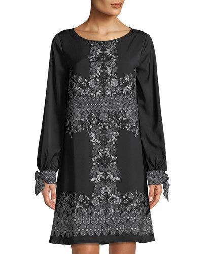 Long-sleeve Floral