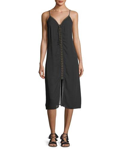 Lace-up Midi-length