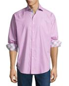 Check-print Long-sleeve Sport