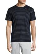 Andrion Striped Short-sleeve T-shirt, Eclipse