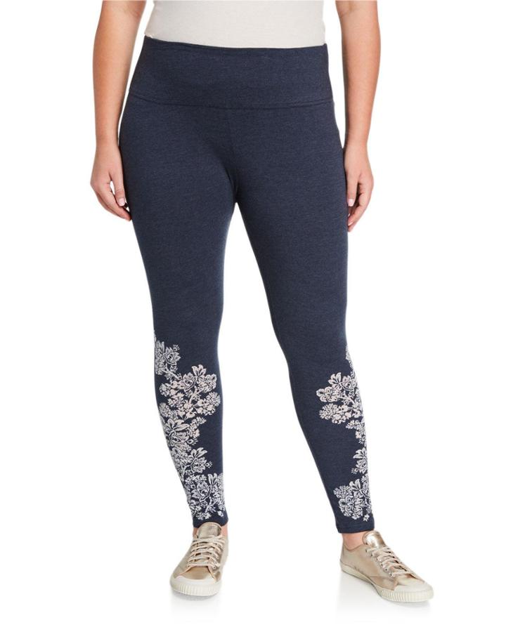 Plus Size Bella Burnout Ankle