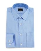 Trim-fit Non-iron Micro-pattern Dress Shirt,