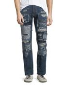 Deimos Destroyed Patch Jeans