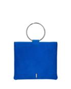 Le Pouch Ring Suede Crossbody Bag
