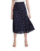 Pleated Circle Print