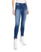 Le Skinny De Jeanne Jh Zig-hem Jeans
