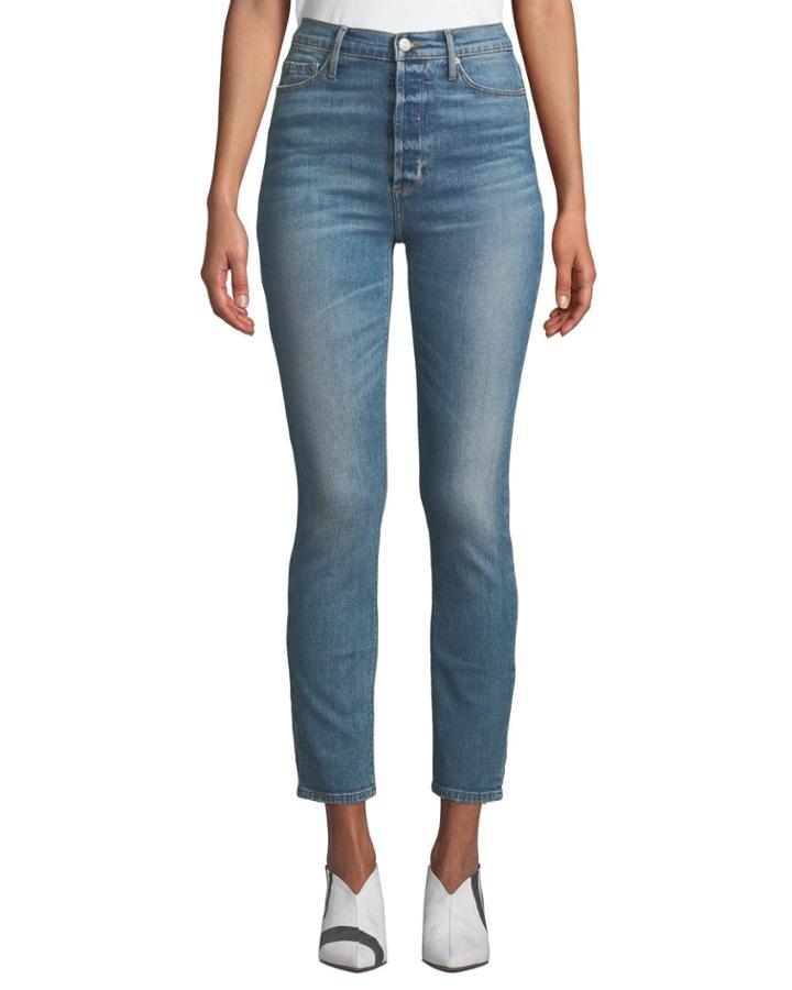 Joan High-waist Straight-leg Jeans