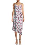 Jada V-neck Sleeveless Floral-print