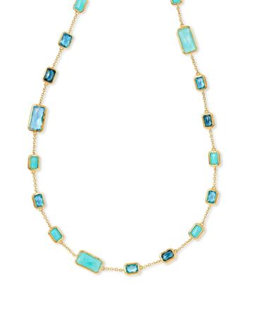 18k Rock Candy&reg; Station Necklace In Waterfall
