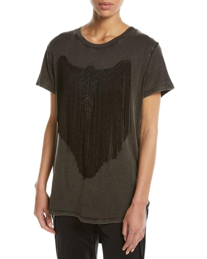 Fringe Longhorn T-shirt