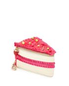 Betsey Johnson Kitch Cake Wristlet, Fuchsia, Women's, Fuschia