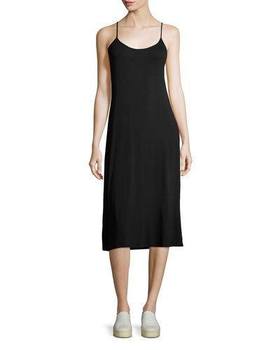 Soft-touch Cami Dress, Black