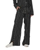 Dalton Striped Wide-leg Pants