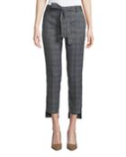 Brixton Plaid Belted