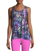Fireworks Mesh Active Tank Top